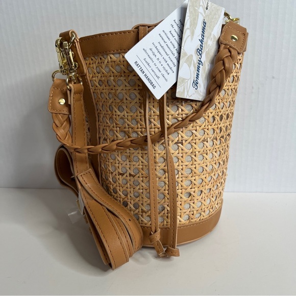 Tommy Bahama Accessories Nwt Tommy Bahama Rattan Bucket Bag Poshmark